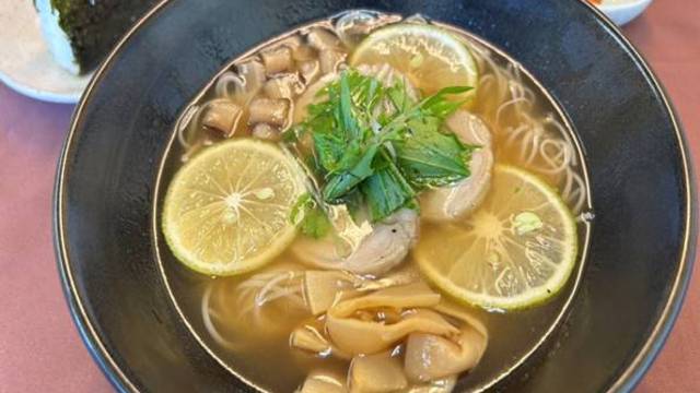 鶏かぼす温麺