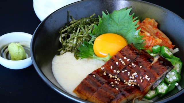 うなトロうどん